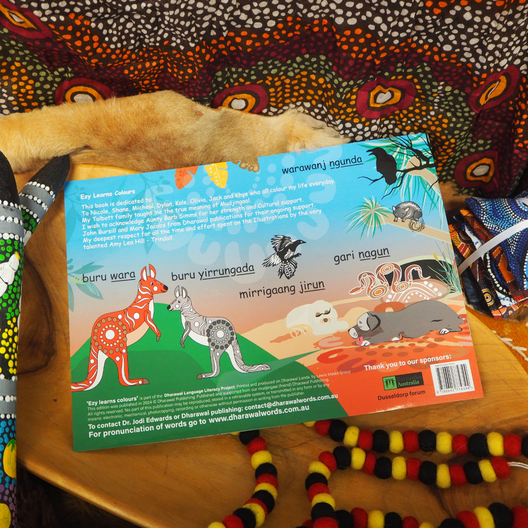 &quot;Ezy Learns Colours&quot; By Jodi Edwards, Amy Lea Hill-Trindall (Illustartor)