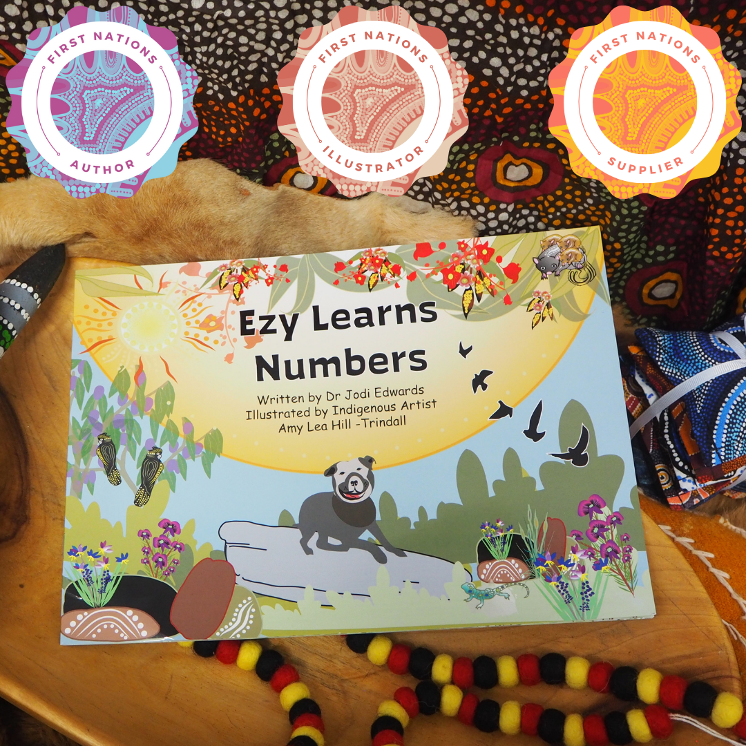 &quot;Ezy Learns Numbers&quot; By Jodi Edwards &amp; Amy Lea Hill-Trindall