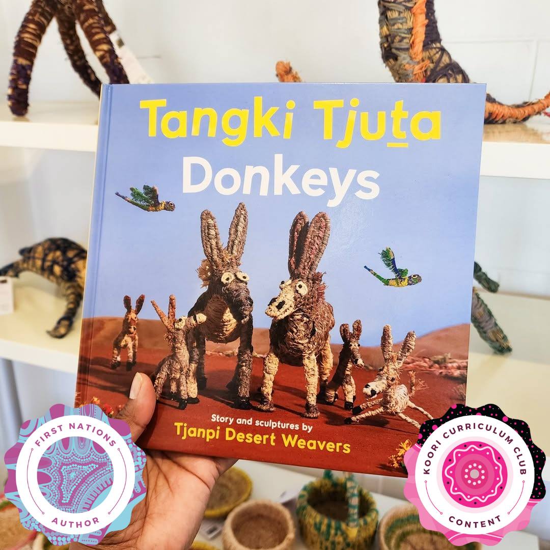 &quot;Tangki Tjuta - Donkeys&quot; By Tjanpi Desert Weavers (Hardcover)