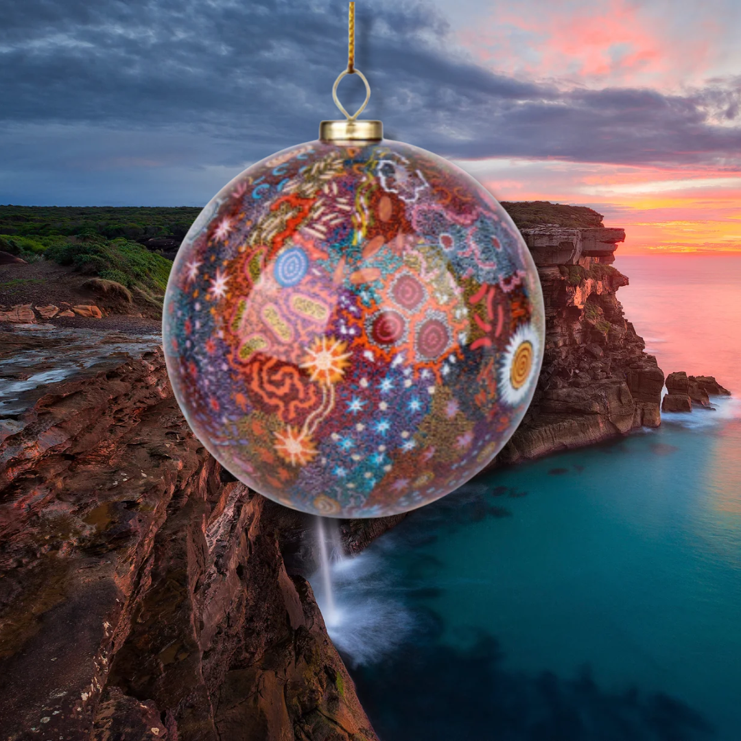 Aboriginal Christmas Bauble - Women&#39;s Ceremony