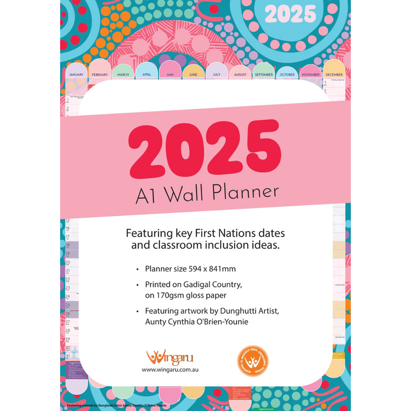 Key First Nations Dates 2025 A1 Planner