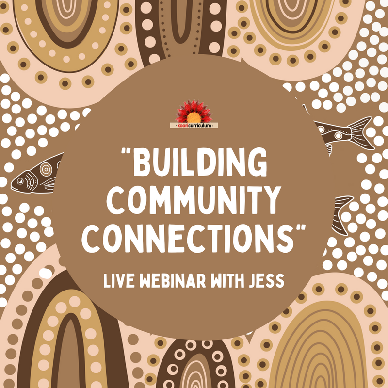 Live Webinar with Jess: "Building Community Connections"