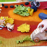 Large Australian Outback Play Mat Playscape