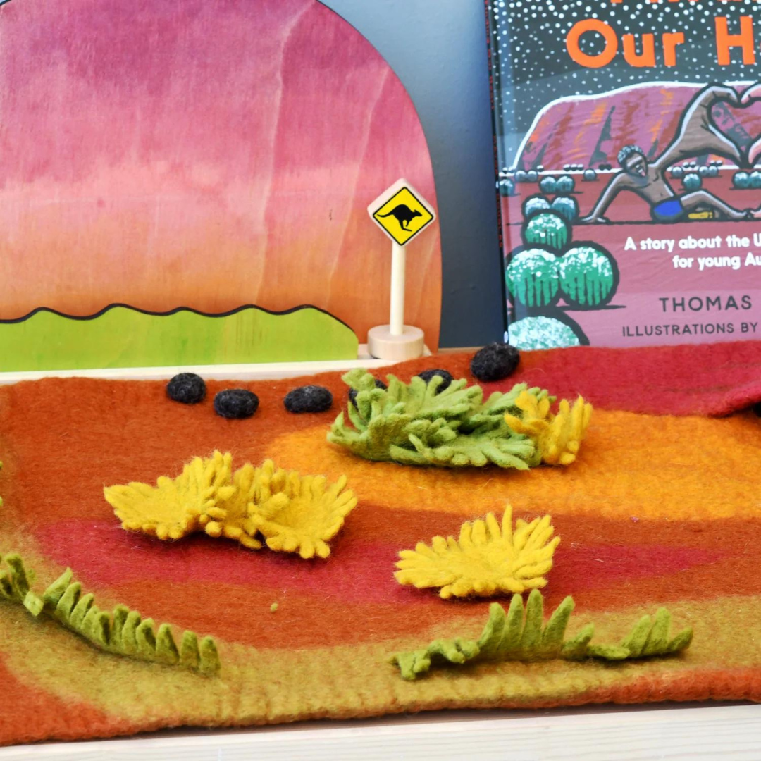 Large Australian Outback Play Mat Playscape