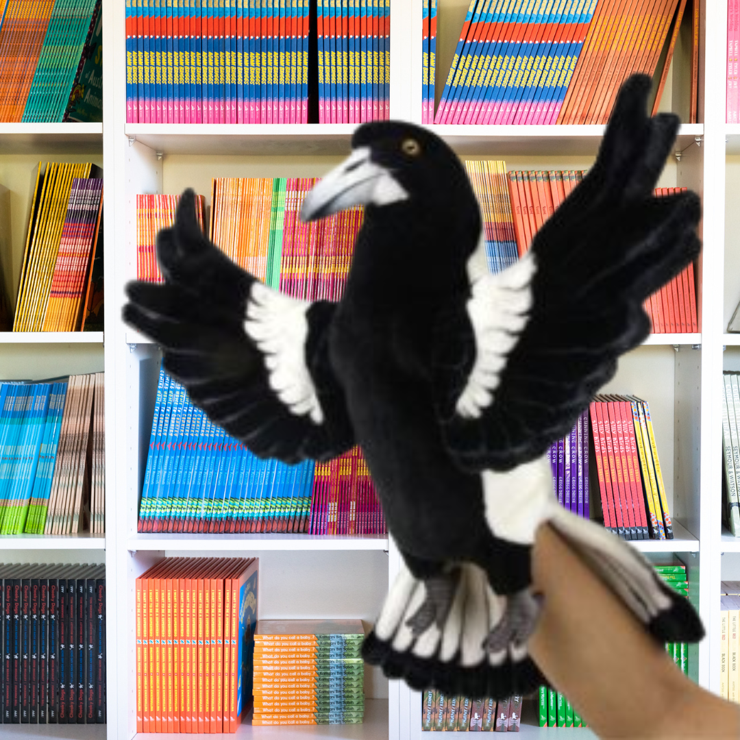 Matigool Puppet Magpie Puppet 26CM | Koori Curriculum
