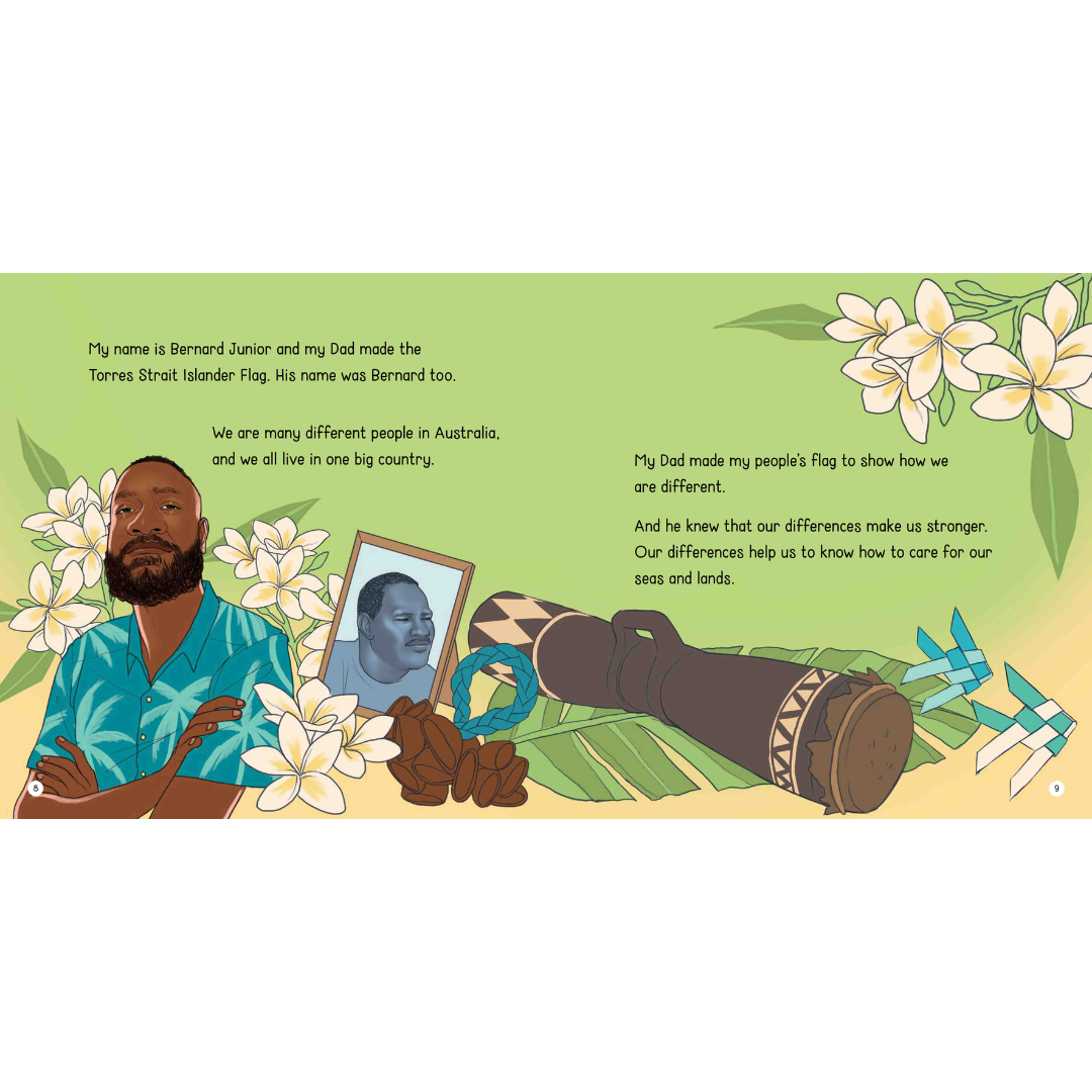 &quot;Our Flag, Our Story The Torres Strait Islander Flag&quot;  By Bernard Jnr Namok, Thomas Mayo, Tori-Jay Mordey (Illustrator)