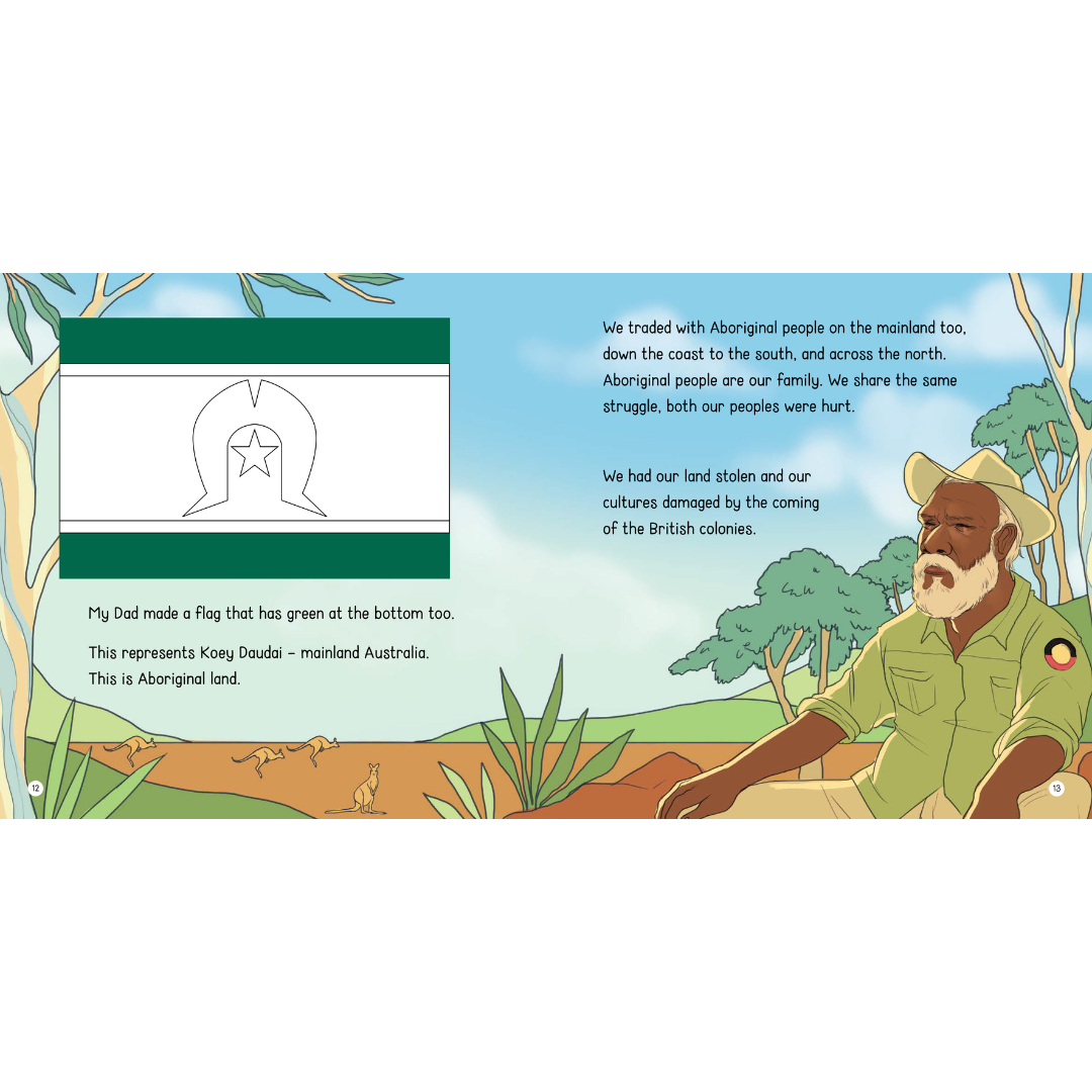 &quot;Our Flag, Our Story The Torres Strait Islander Flag&quot;  By Bernard Jnr Namok, Thomas Mayo, Tori-Jay Mordey (Illustrator)