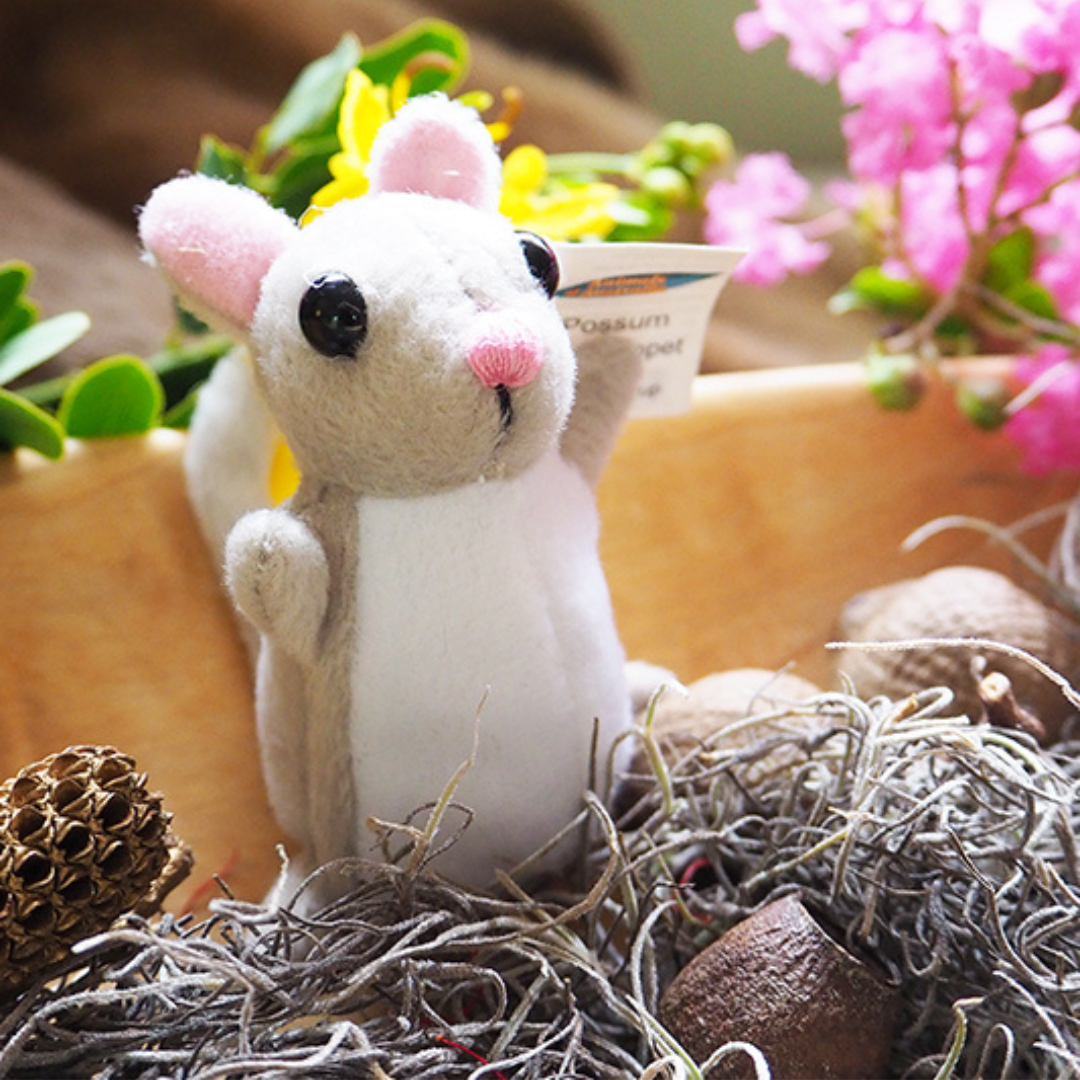 Australian Possum Finger Puppet