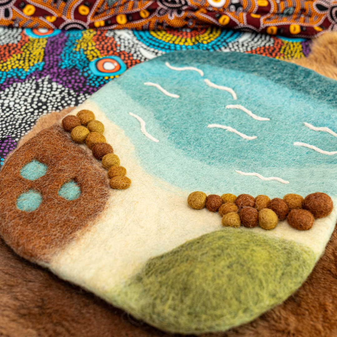 Sea, Beach and Rockpool Play Mat Playscape