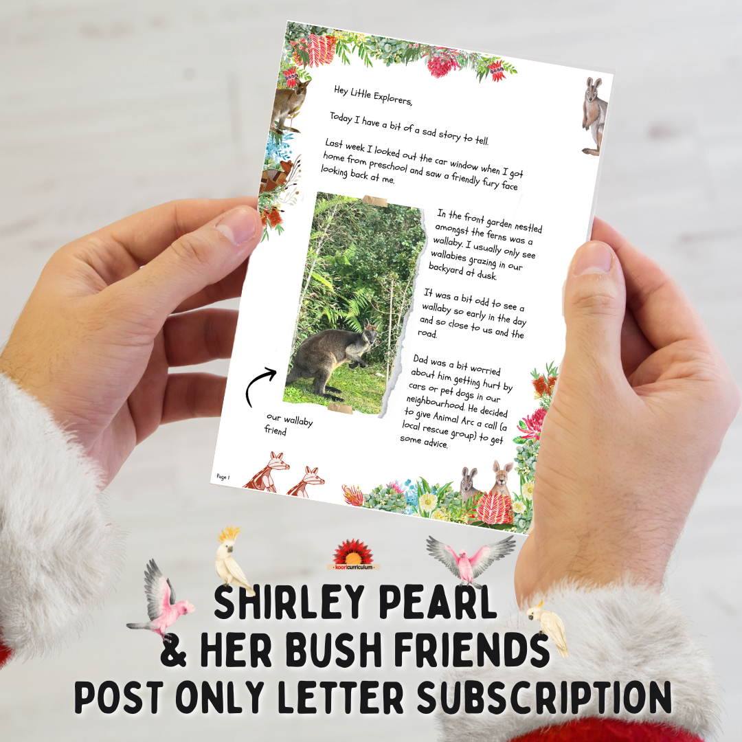 Shirley Pearl &amp; Her Bush Friends Letter Subscription