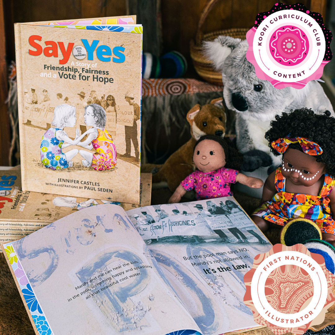 "Say Yes: A Story of Friendship, Fairness and a Vote for Hope" By Jennifer Castles, Paul Seden (Illustrator)