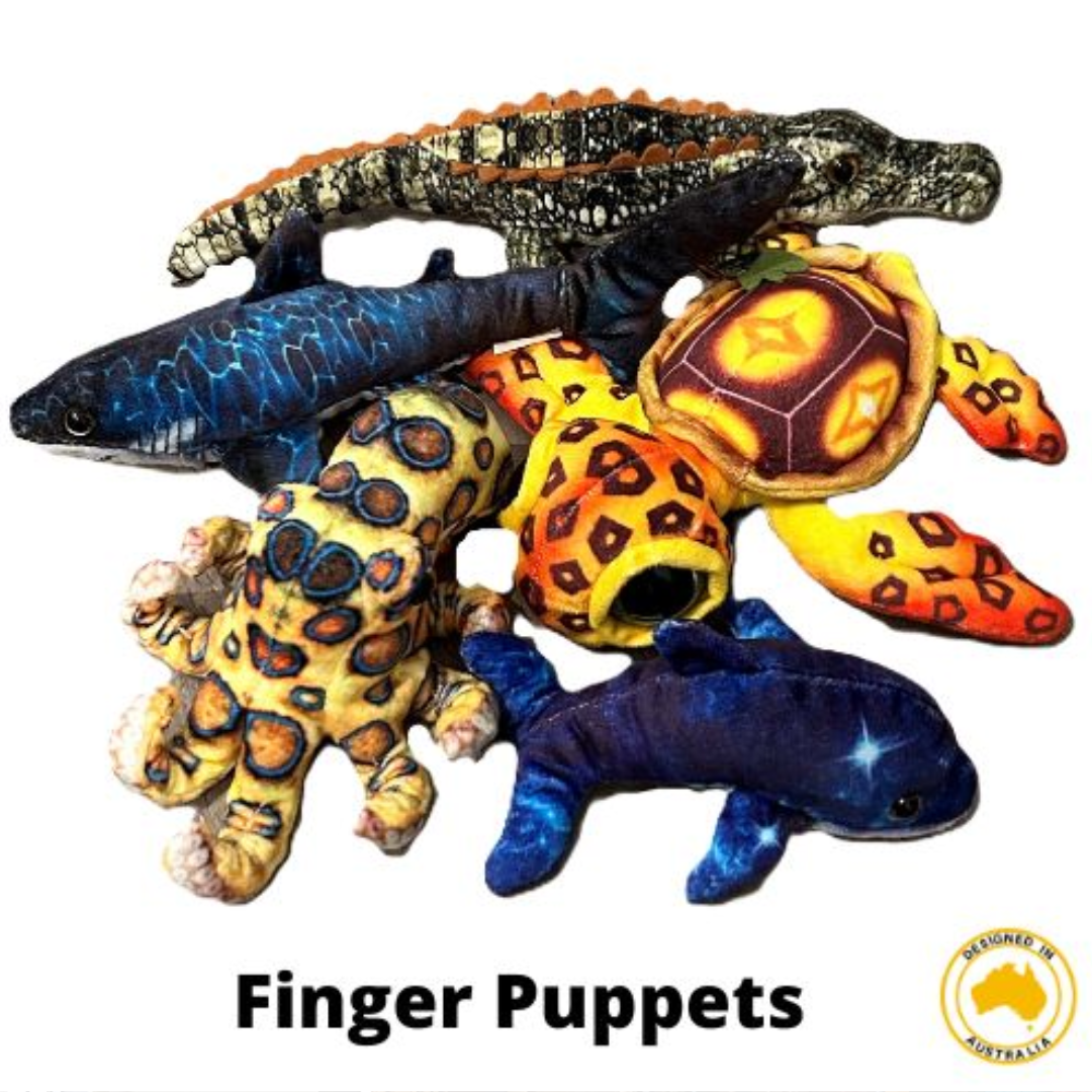 Finger Puppets Sea Water Creatures (Set of 5)