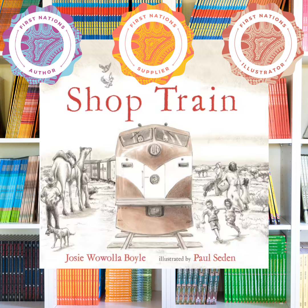 &quot;The Shop Train&quot; By Josie Wowolla Boyle, Paul Seden (Illustrator)