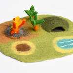 Small Dinosaur Land Play Mat Playscape