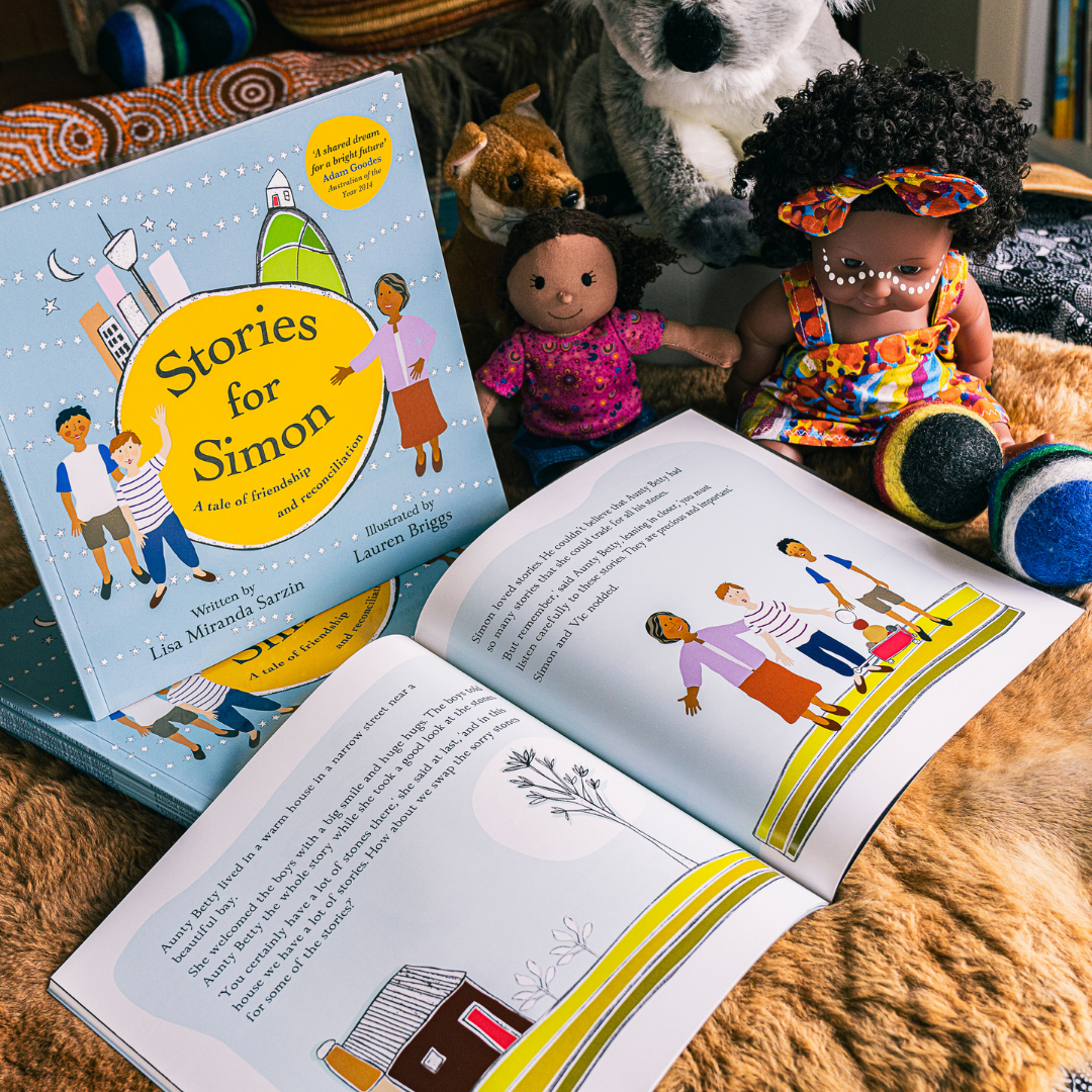 "Stories for Simon" By Lisa Miranda Sarzin, Lauren Briggs (Illustrator)