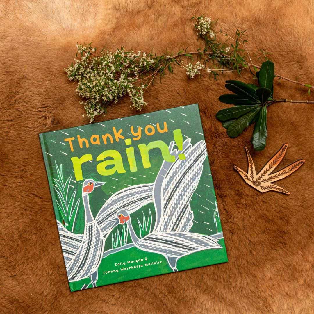 &quot;Thank You Rain!&quot; By Sally Morgan. Illustrated by Johnny Warrkatja Malibirr