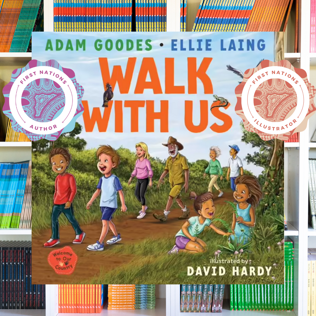 &quot;Walk With Us&quot; By Ellie Laing, Adam Goodes, David Hardy (Illustrator)