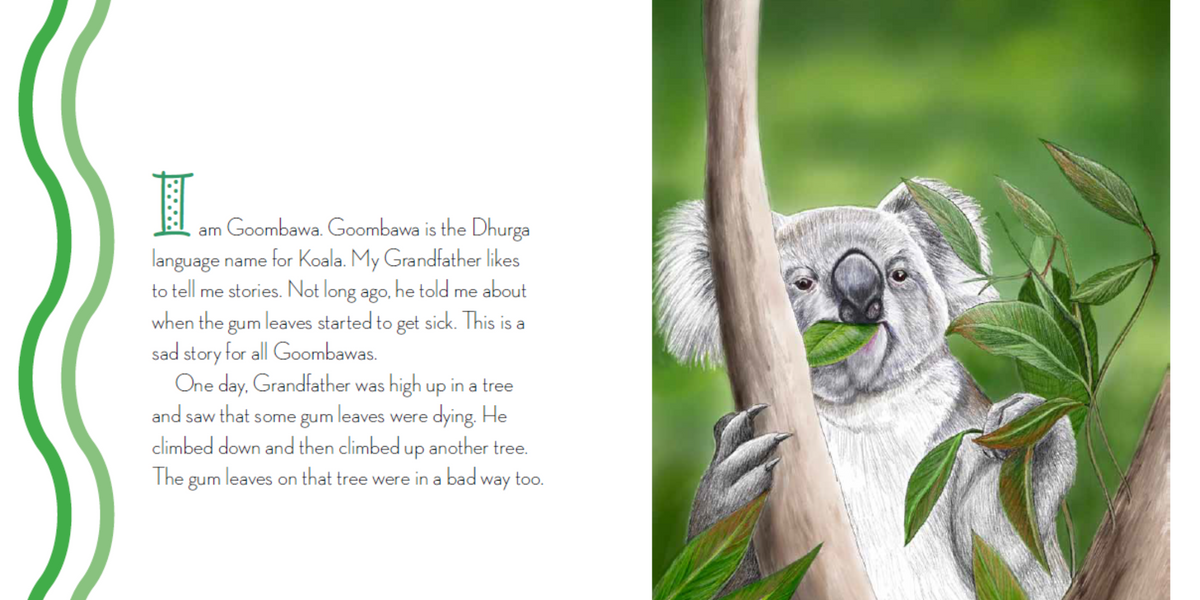 “When The Trees Disappeared&quot; By Trish Butler.  Illustrated by Elizabeth Hawkes