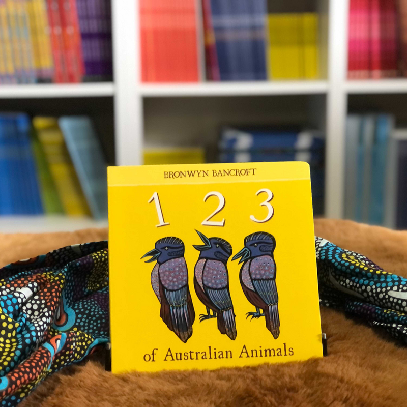"123 of Australian Animals" By Bronwyn Bancroft (Board book)
