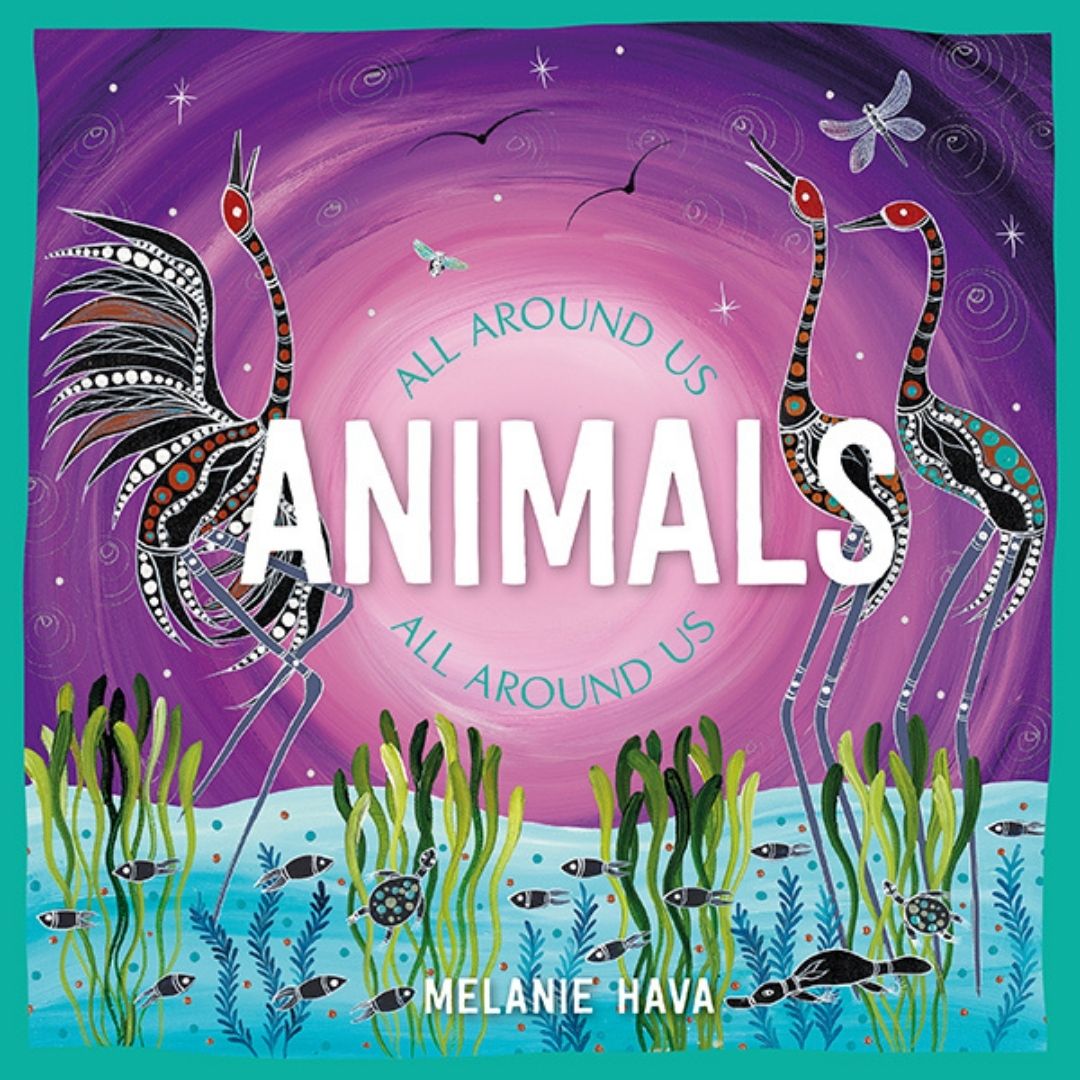 &quot;Animals All Around Us&quot; By Melanie Hava (Board Book)