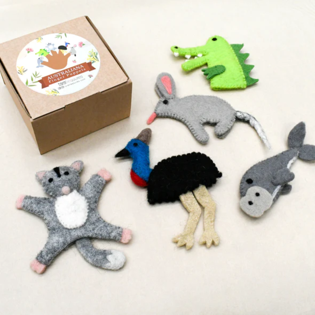 Australian Animals C - Finger Puppet Set