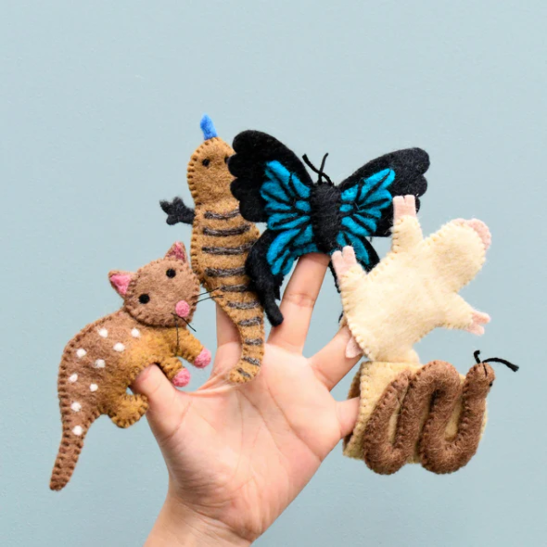 Australian Animals F - Finger Puppet Set