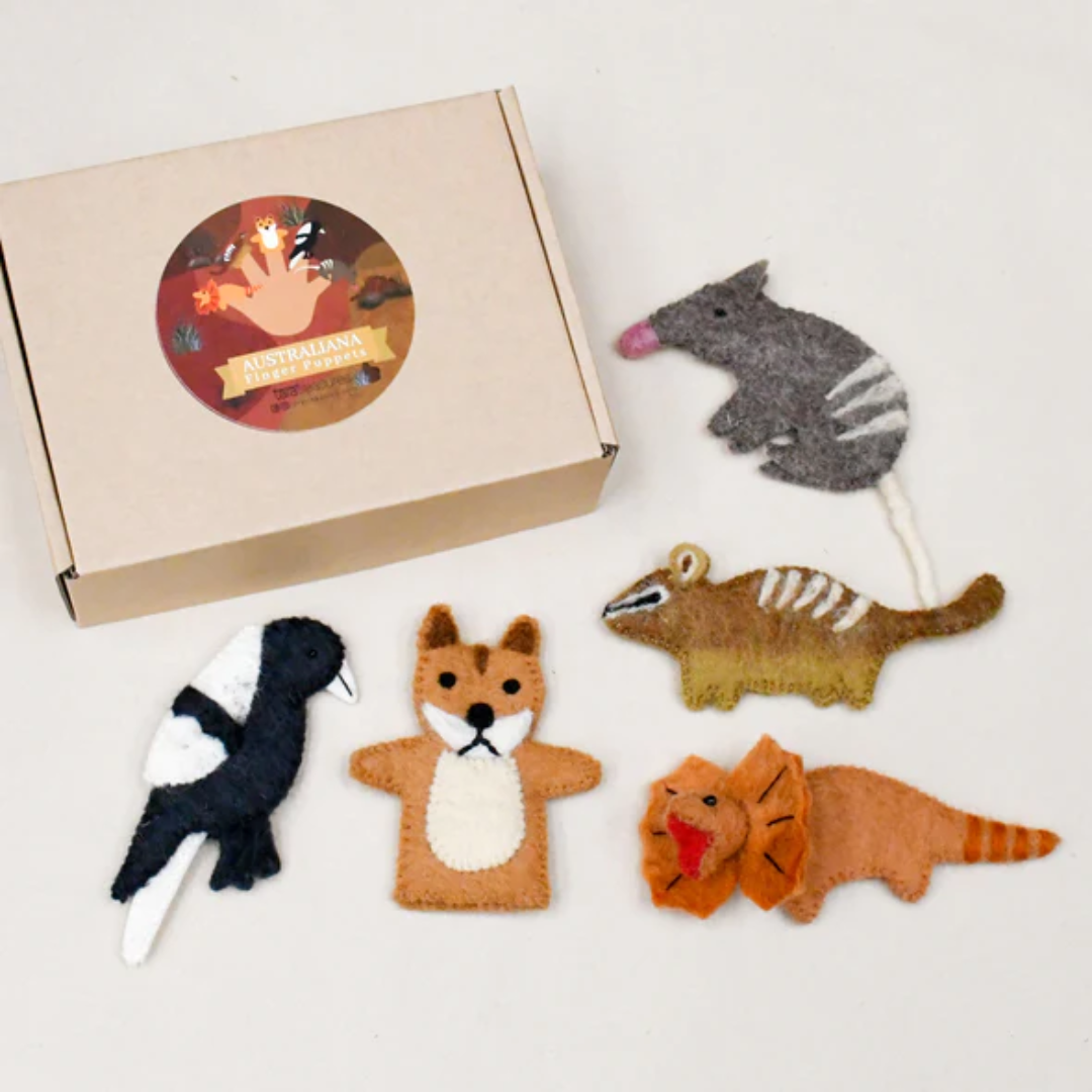 Australian Animals G - Finger Puppet Set