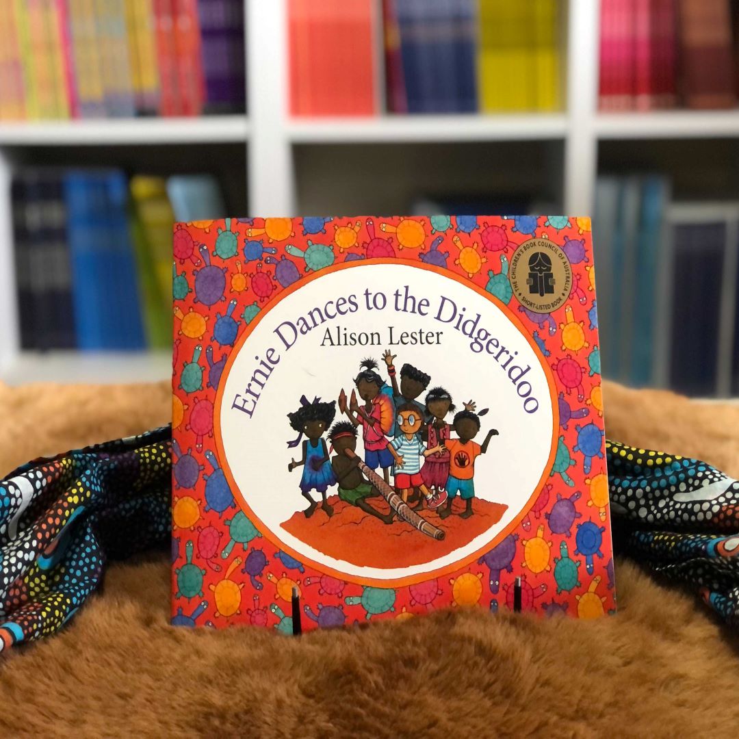 "Ernie Dances to the Didgeridoo" By Alison Lester (Paperback) Koori