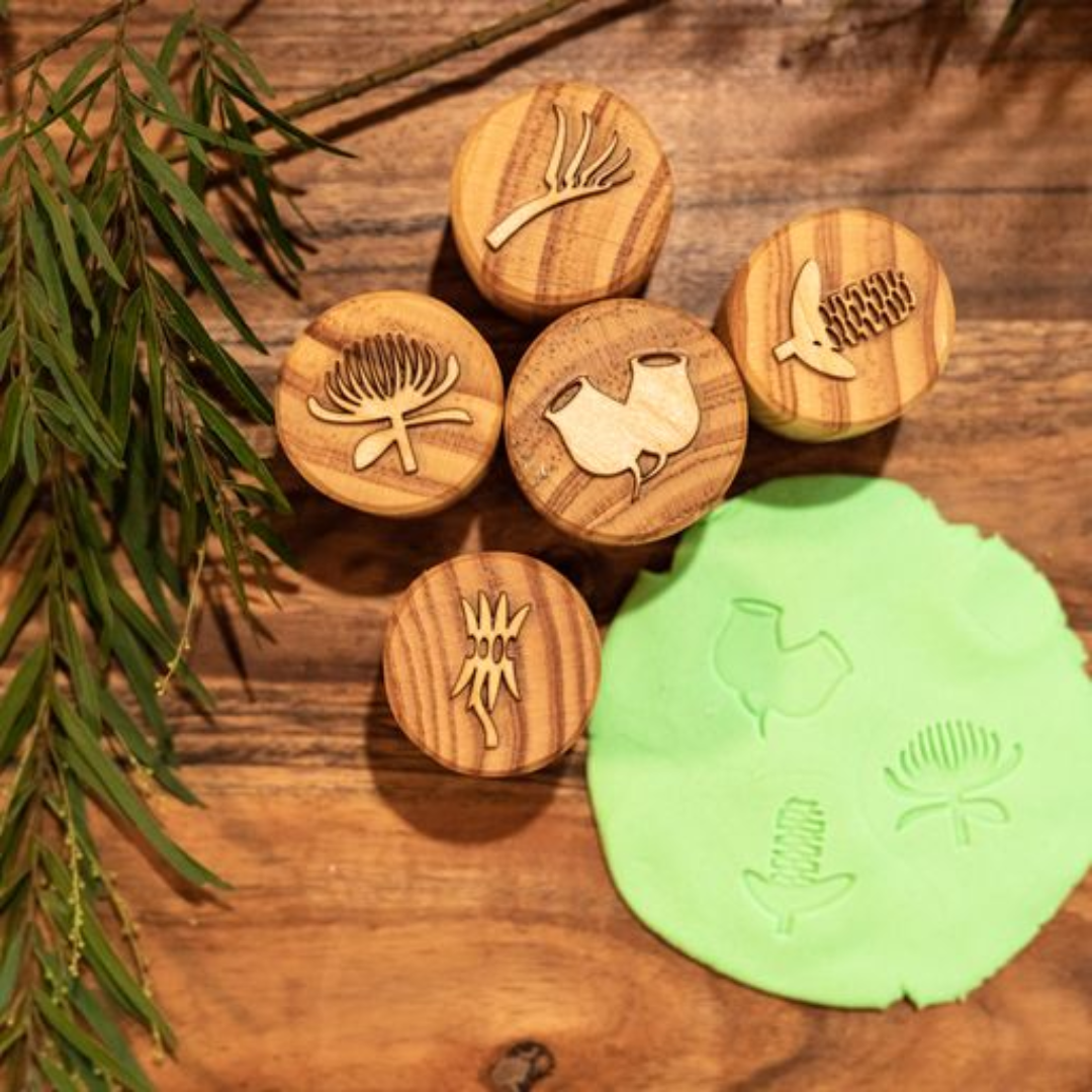 Australian Flora Playdough Stamps