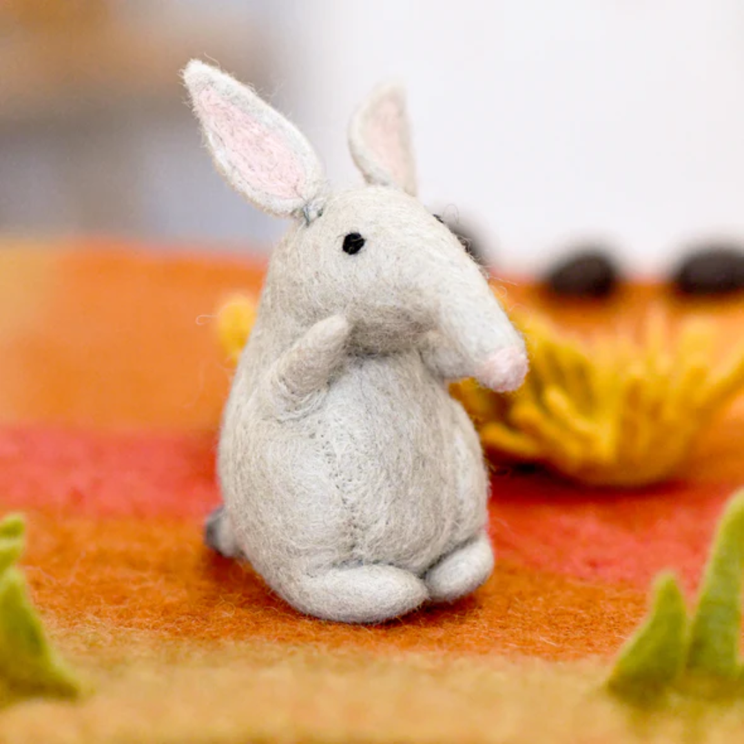 Felt Bilby Toy (Australian Animal)