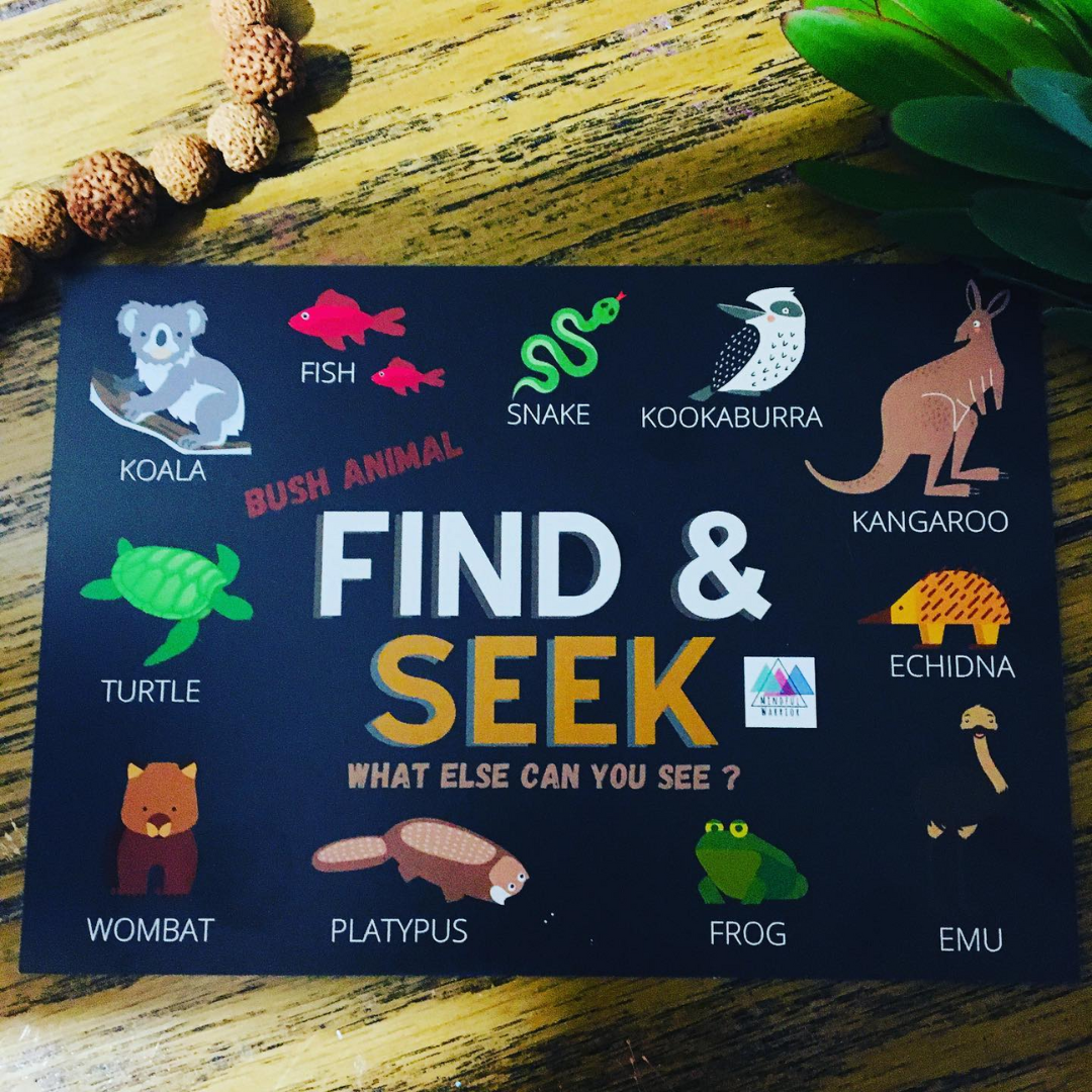 Find &amp; Seek A5 Card- What else can you see?