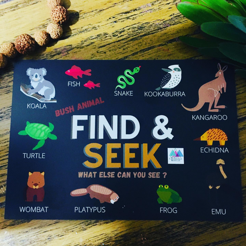 Find & Seek A5 Card- What else can you see?