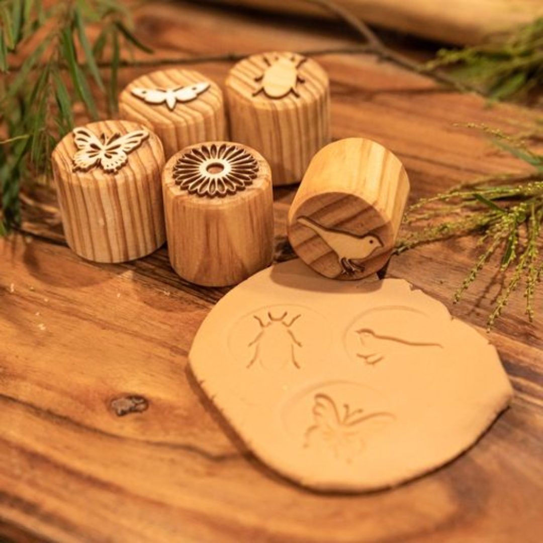 Garden Playdough Stamps