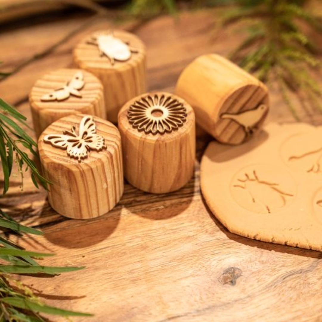 Garden Playdough Stamps