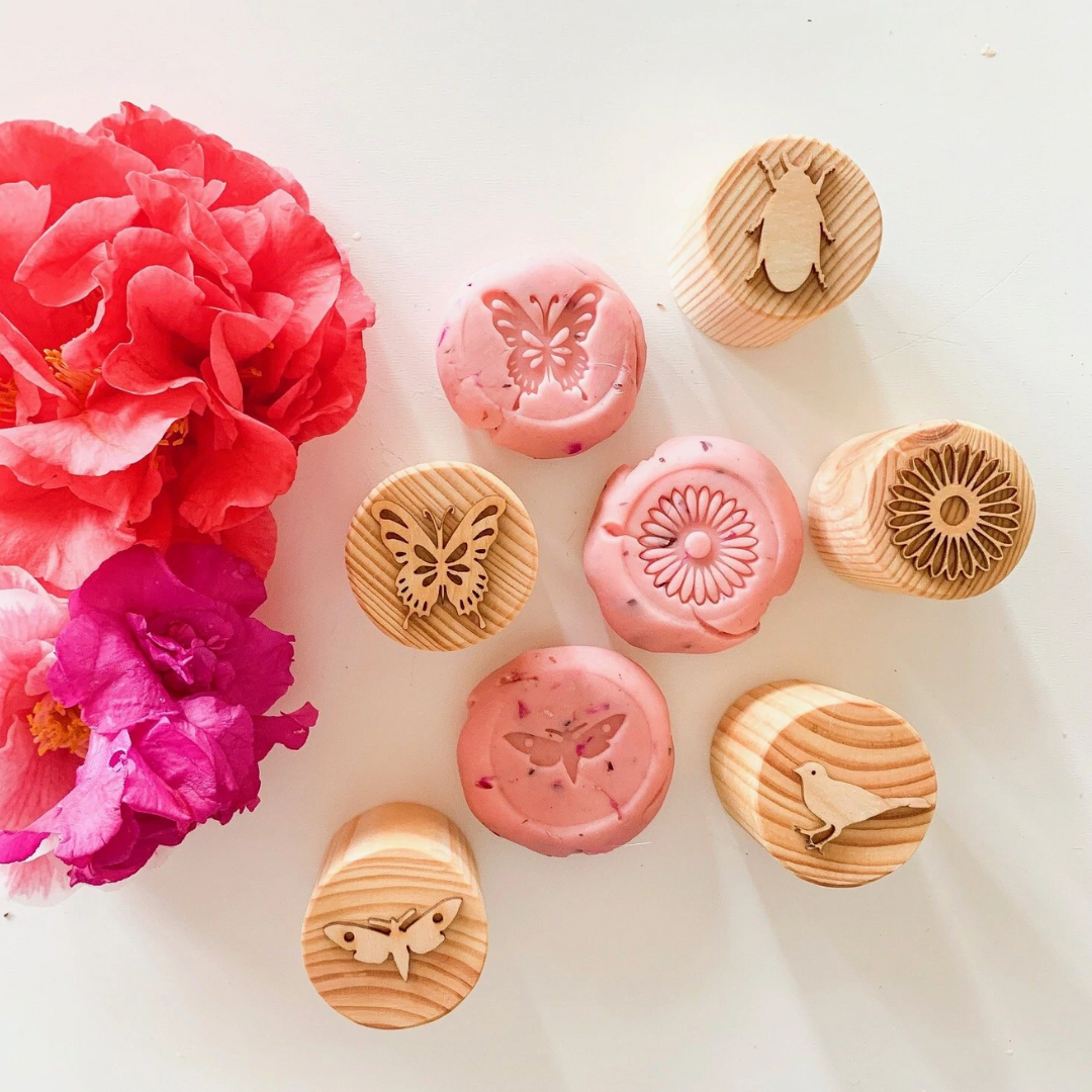 Garden Playdough Stamps