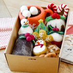 Grazing Box of Christmas Felt Play Food (Set B)