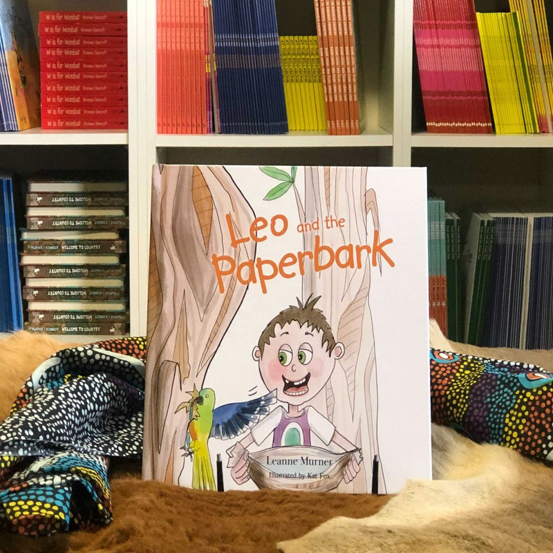 "Leo and the Paperbark" by Leanne Murner (Hardcover)