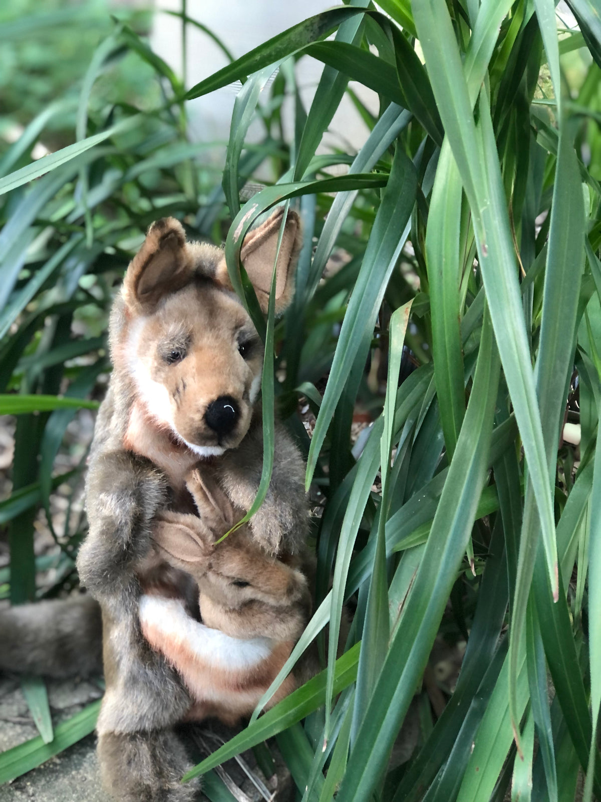 Kangaroo and Joey puppet 29CM