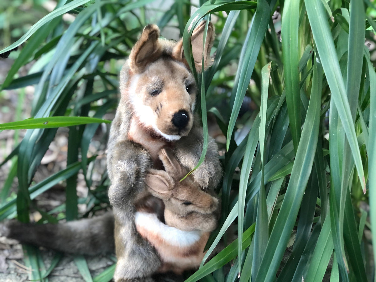 Kangaroo and Joey puppet 29CM