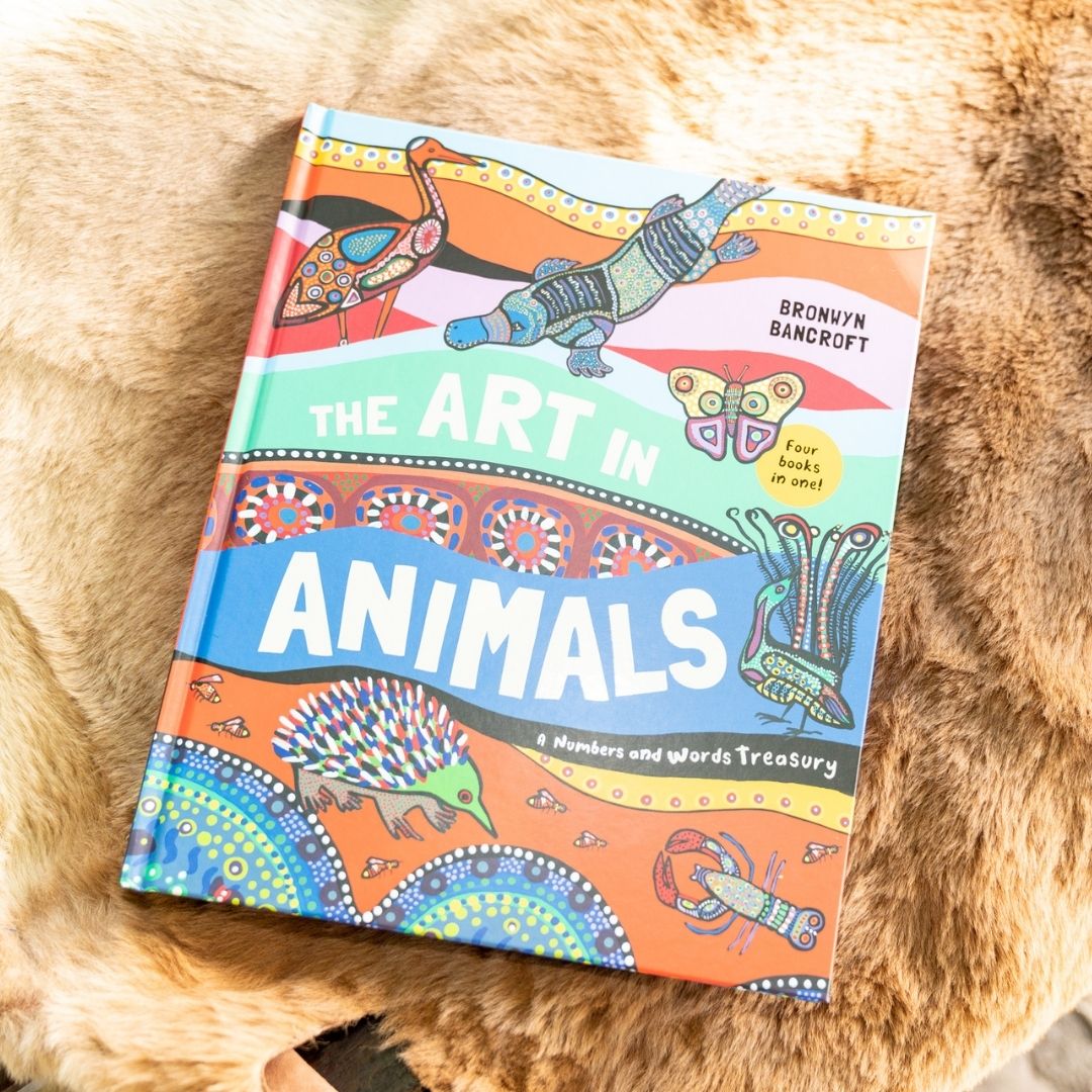 &quot;The Art in Animals - A Numbers and Words Treasury&quot; By Bronwyn Bancroft (Hardcover)