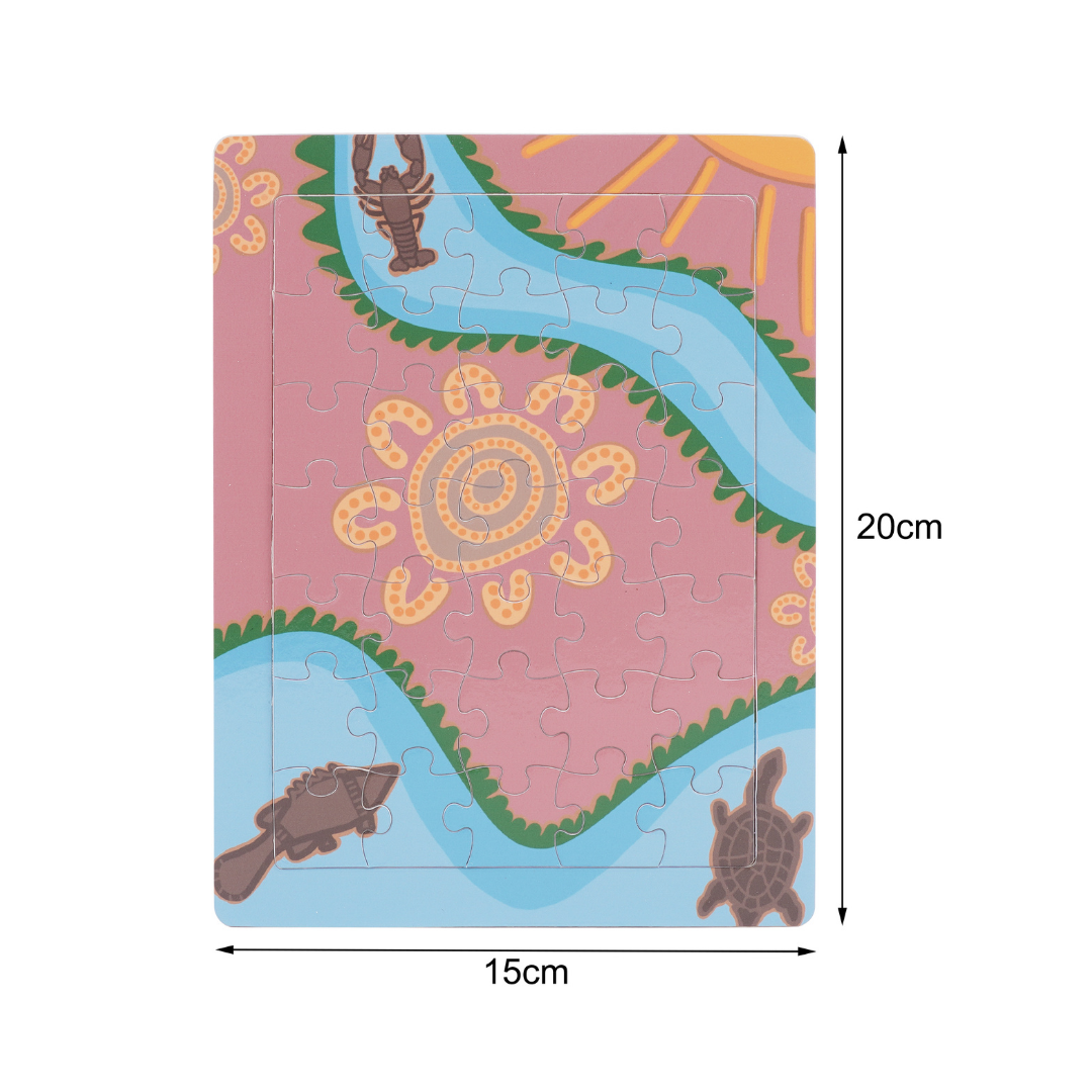 35 Piece Kids Puzzle - The Murray River