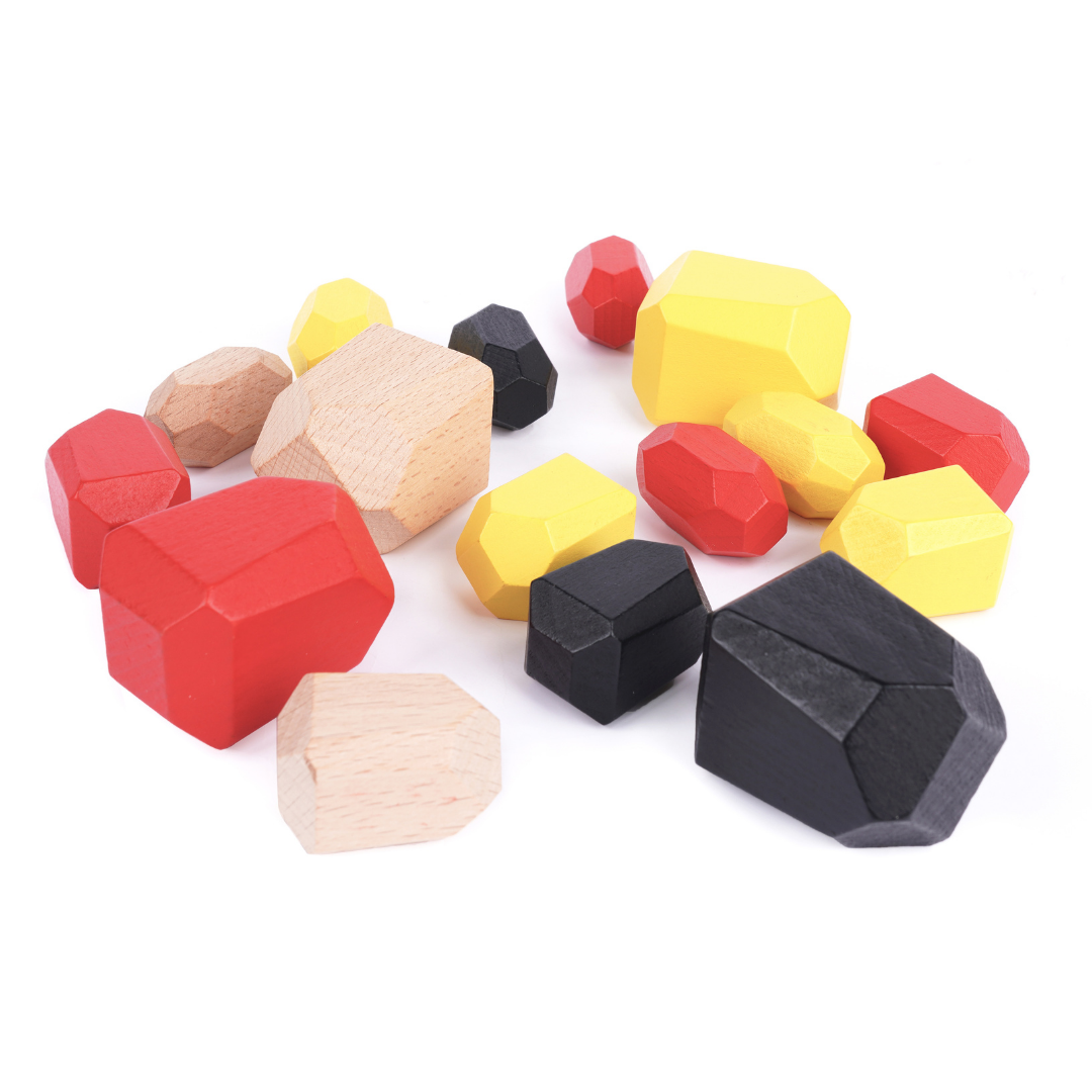 16 Piece Wooden Stacking Block