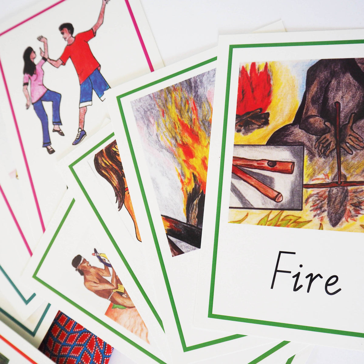 Aboriginal Art Comparison Card Game