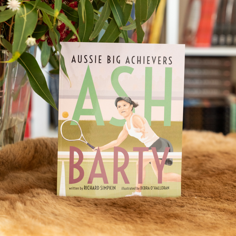 "Ash Barty: Aussie Big Achievers"  By Richard Simpkin
