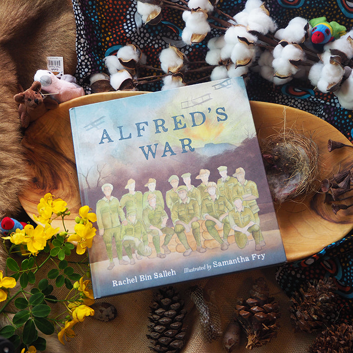 &quot;Alfred&#39;s War&quot; by Rachael Bin Salleh. Illustrated by Samantha Fry