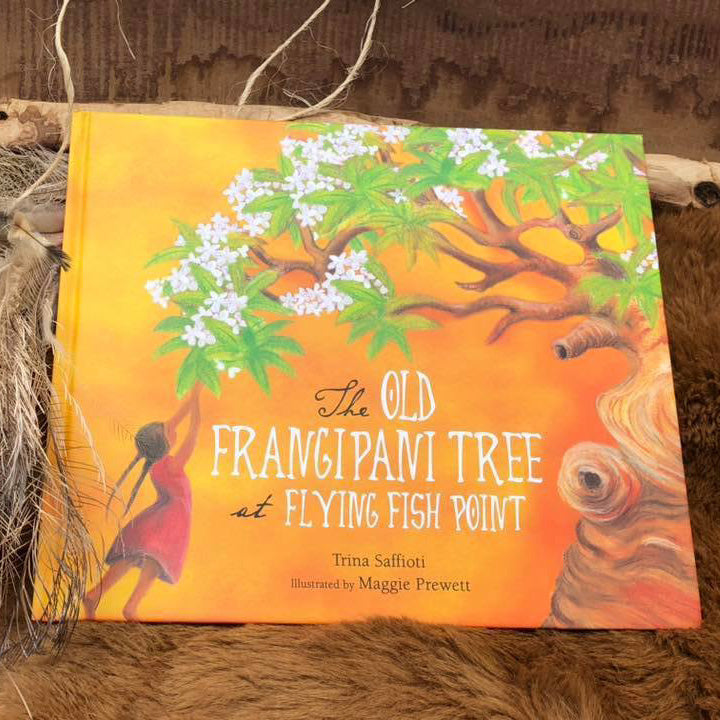 "The Old Frangipani Tree at Flying Fish Point" By Trina Saffioti