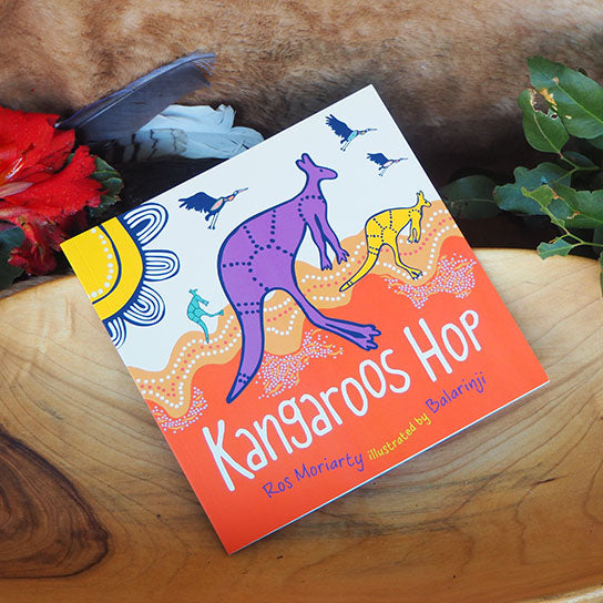 "Kangaroos Hop" By Ros Moriarty
