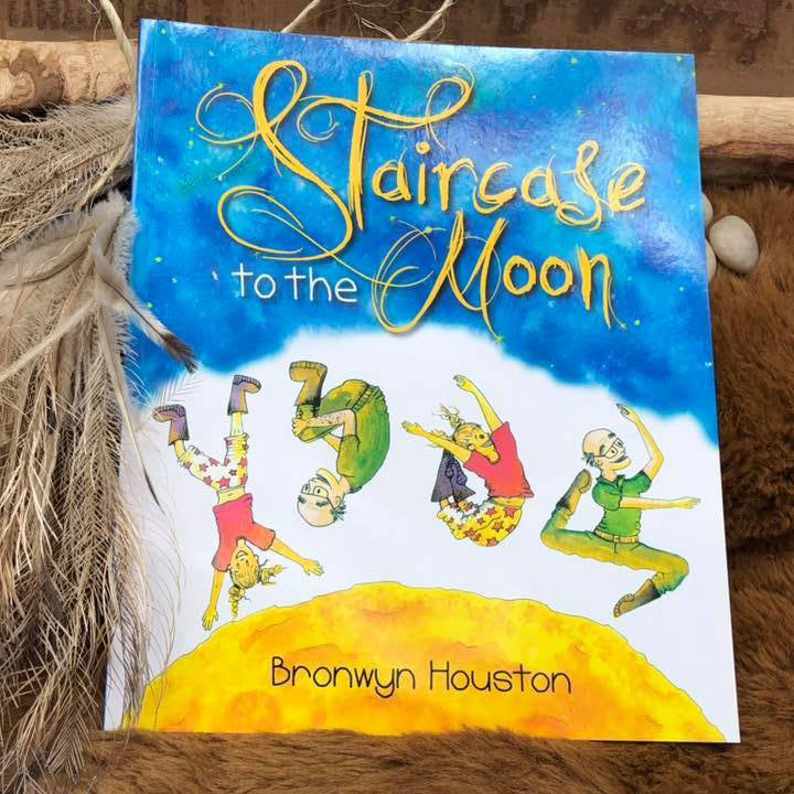 "Staircase to the Moon" By Bronwyn Houston (Paperback)