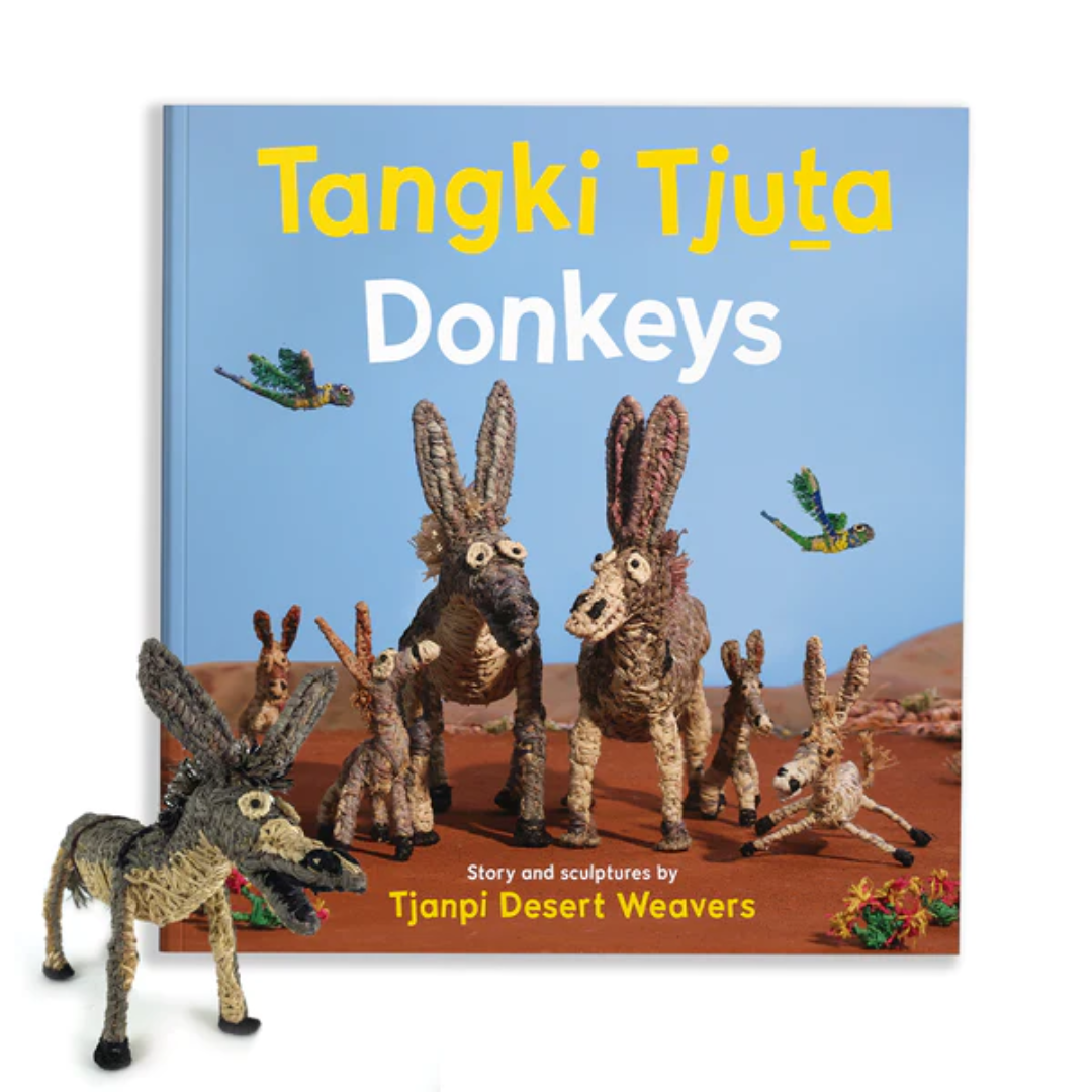 &quot;Tangki Tjuta - Donkeys&quot; By Tjanpi Desert Weavers (Hardcover)