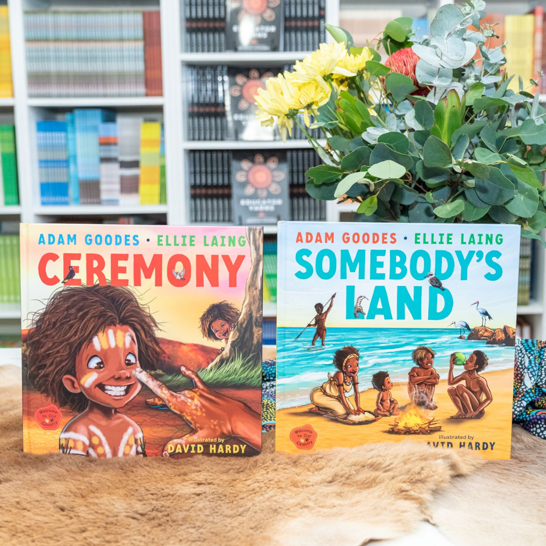 &quot;Somebody&#39;s Land: WELCOME TO OUR COUNTRY&quot; By Adam Goodes, Ellie Laing &amp; David Hardy (Illustrator)